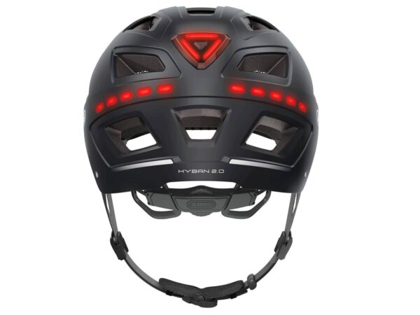 Abus casque Hyban 2.0 LED signal signal black XL 58-63 cm – Image 3