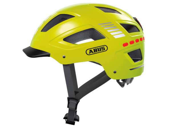 Abus casque Hyban 2.0 LED signal signal yellow M 52-58 cm