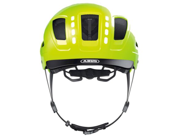 Abus casque Hyban 2.0 LED signal signal yellow M 52-58 cm – Image 2