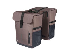 Sac à vélo Basil double Move brun MIK 30L
