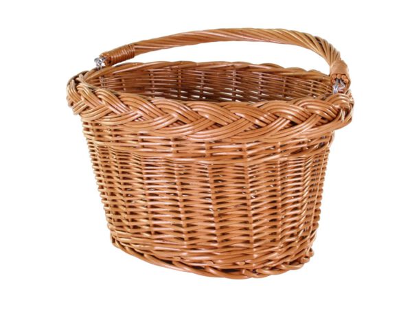 AROUND panier avant roseau oval Basic en osier, naturel