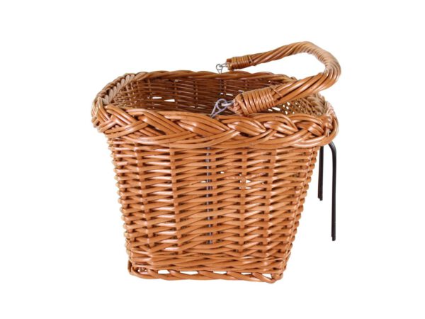 AROUND panier avant roseau rect Basic en osier, naturel – Image 2