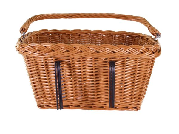 AROUND panier avant roseau rect Basic en osier, naturel – Image 3