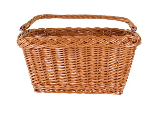 AROUND panier avant roseau rect Basic en osier, naturel – Image 4